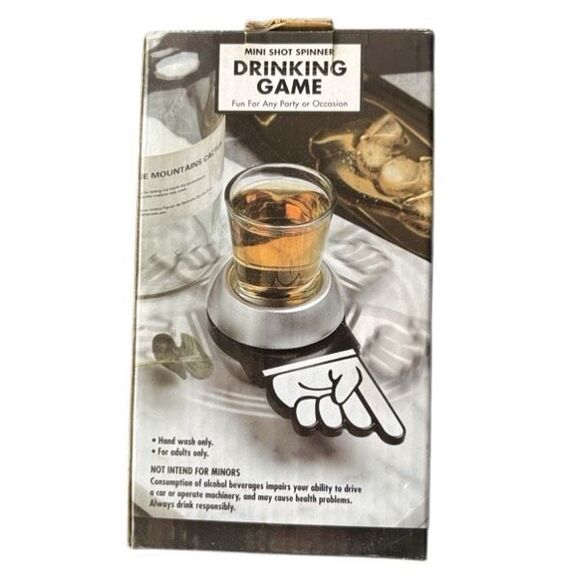 Mini Shot Spinner Drinking Game *New* - Picture 1 of 5
